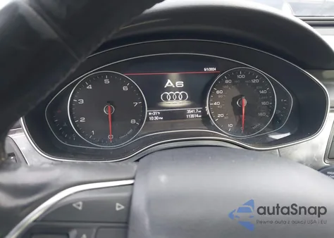 2013 Audi A6 3.0T Premium from USA, damaged, VIN WAUHGAFC4DN076624